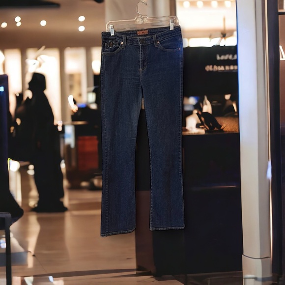 PJ Parker jeans By Harrison. 28” waist. Adorable button back pockets Slight boot - Picture 5 of 16